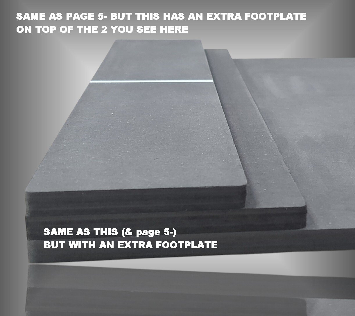 PRO DELUXE PORTABLE OCHE WITH THE 40mm HIGH FOOTPLATE